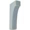 Ekena Millwork 1 3/4"W x 4"D x 8"H Clarksville Wood Vintage Decor Bracket, Driftwood Blue BKTWD02X04X08CVBU - alternate 1